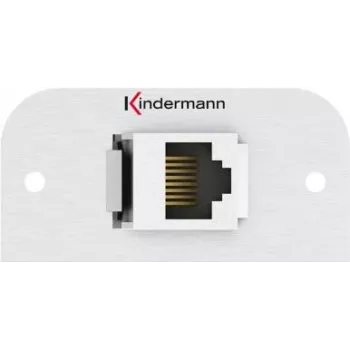 Kindermann 7441000526 RJ-45 aliumininis kištukinis lizdas (7441000526)