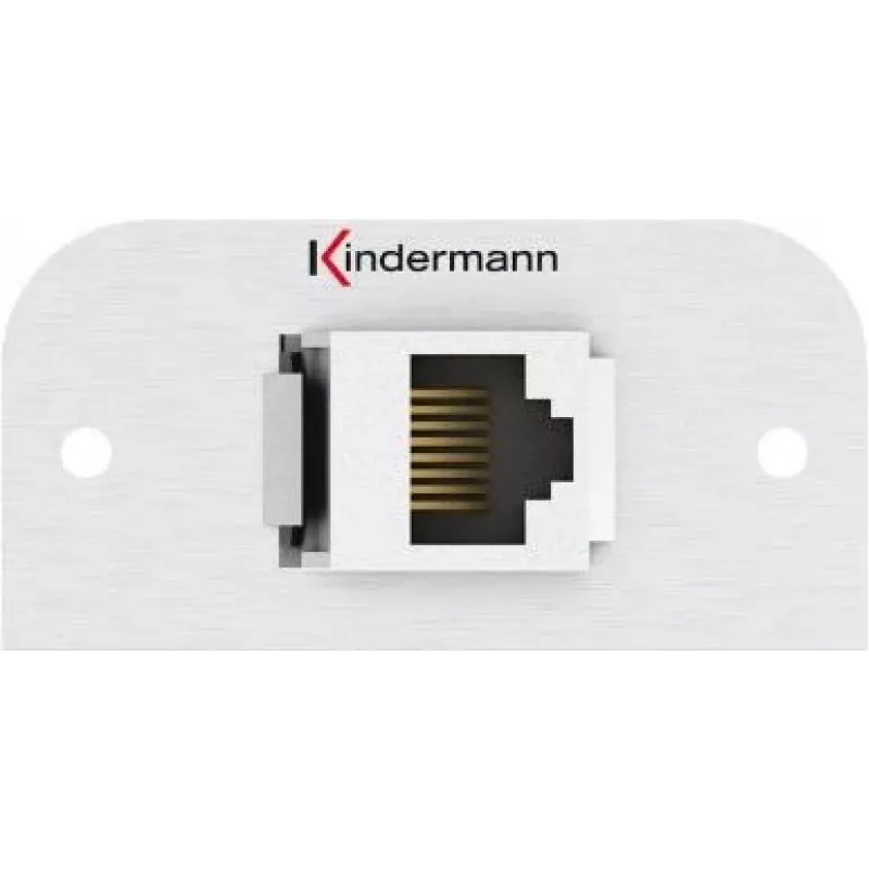Kindermann 7441000526 RJ-45 aliumininis kištukinis lizdas (7441000526)