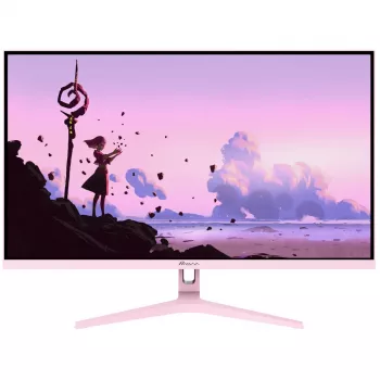 Kompiuterio monitorius Arozzi Nova 32 coliai (80 cm) 2560×1440 Quad HD LED 1 ms 16:9 Rožinė su garsiakalbiais ir VESA