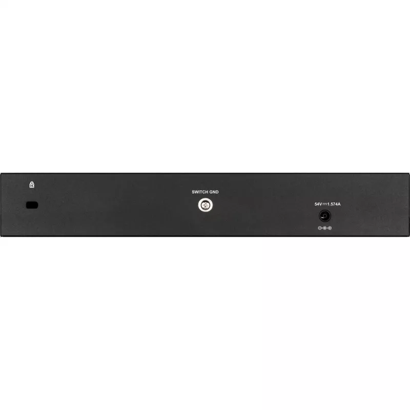 D-Link DGS-1210-10P valdomas L2 Gigabit Ethernet (10/100/1000) maitinimas per Ethernet (PoE) 1U juoda