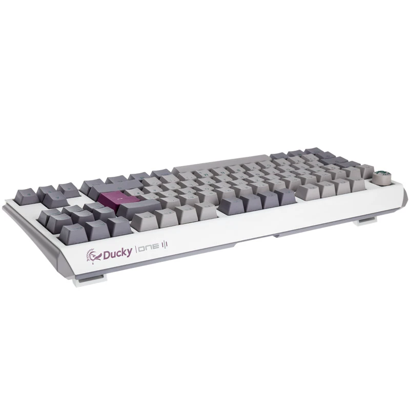 Ducky One 3 TKL Mist Pilka klaviatūra, skirta žaidimams, USB, vokiška