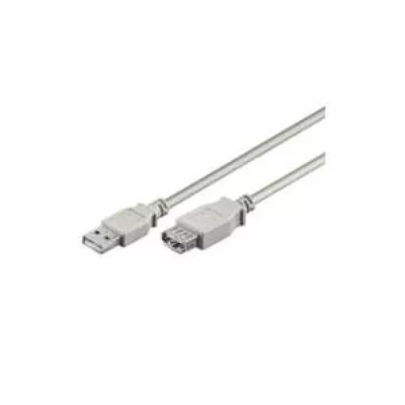 Wentronic 50960 USB kabelis pilkas