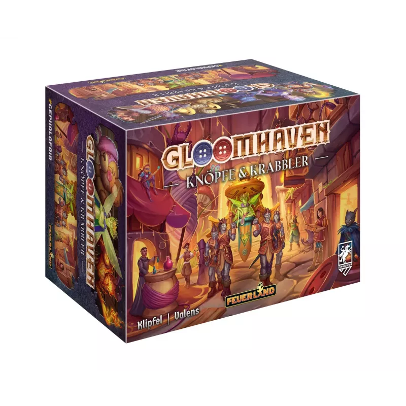 Gloomhaven: Buttons & Krabbler, stalo žaidimas
