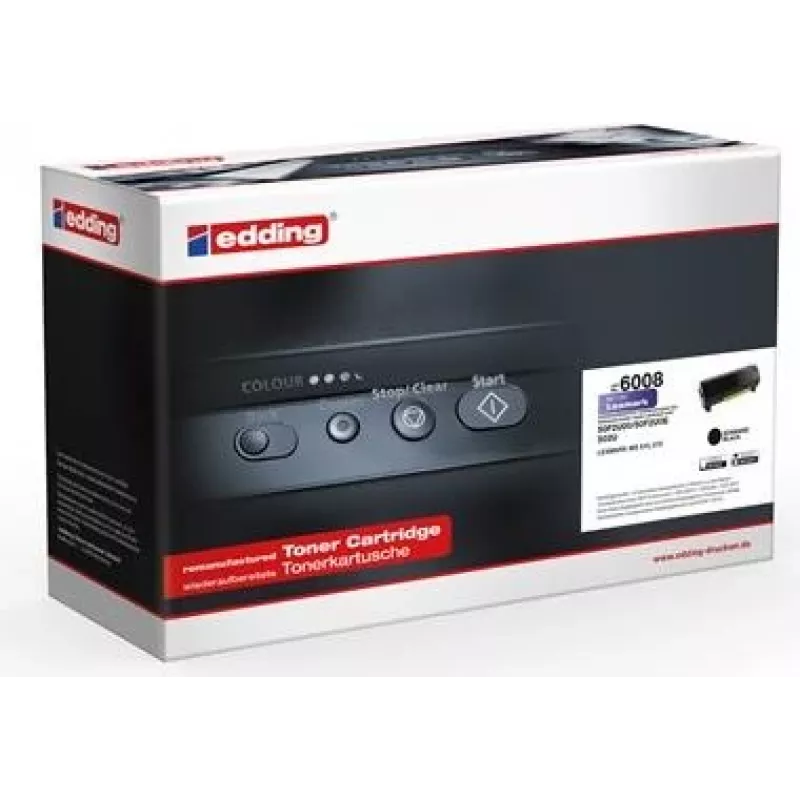 EDDING Toner 18-6008 kaip Lexmark 50F2U00/50F2U0E juodas - suderinamas - dažomasis blokas