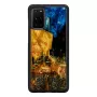 Apsauginis telefono dėklas iKins Samsung Galaxy S20+ — juodas Cafe Terrace