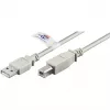 Goobay 50833 USB laidas pilkas