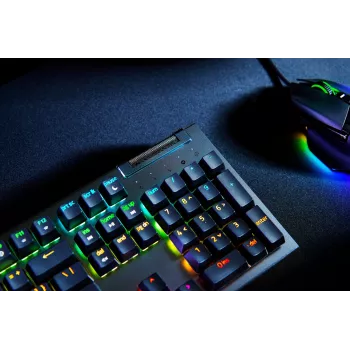 Razer BlackWidow V4 X klaviatūra žaidimams USB QWERTY JAV anglų Green