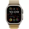 APPLE Watch Ultra 2 GPS + Cellular 49mm Natural Titanium Case su Tan Alpine Loop - Didelis