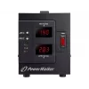 PowerWalker AVR 2000 SIV FR įtampos reguliatorius 2 kintamosios srovės lizdai (-ų) 110 - 280 V juodas