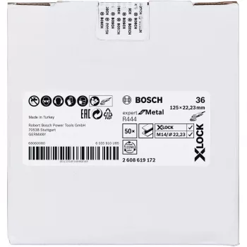 Bosch 2 608 619 172 kampinio šlifuoklio priedas Šlifavimo diskas