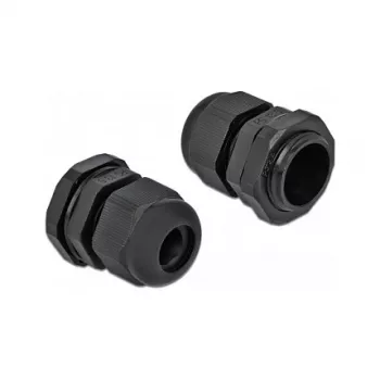 Kabelio sandariklis DeLOCK 60198 juodas plastikinis 10 vnt.