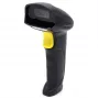 Rankinis laidinis 1D/2D brūkšninių kodų skaitytuvas QOLTEC 50853 — USB, ABS korpusas, 1,65 m laidas, 97×65×167 mm, 105 g