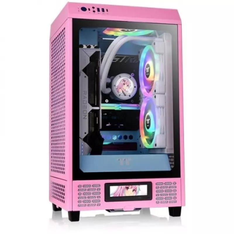 PC Case Thermaltake Tower 200 Mini Tower Pink