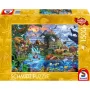 Dėlionė 1000 vnt., schmidt spiele Panorama of the Animal World, modelis 58866