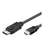 Kabelio adapteris Alcasa DP-HDMI 2m DisplayPort į HDMI tipo A, juodas