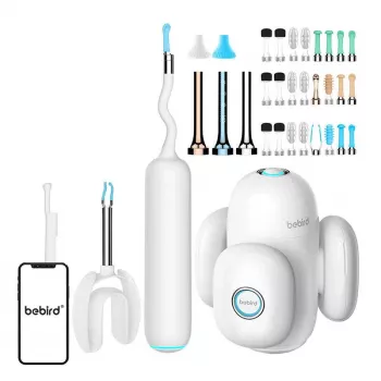 Otoscope Bebird H30S su ausų valymo kamera ir LED apšvietimu