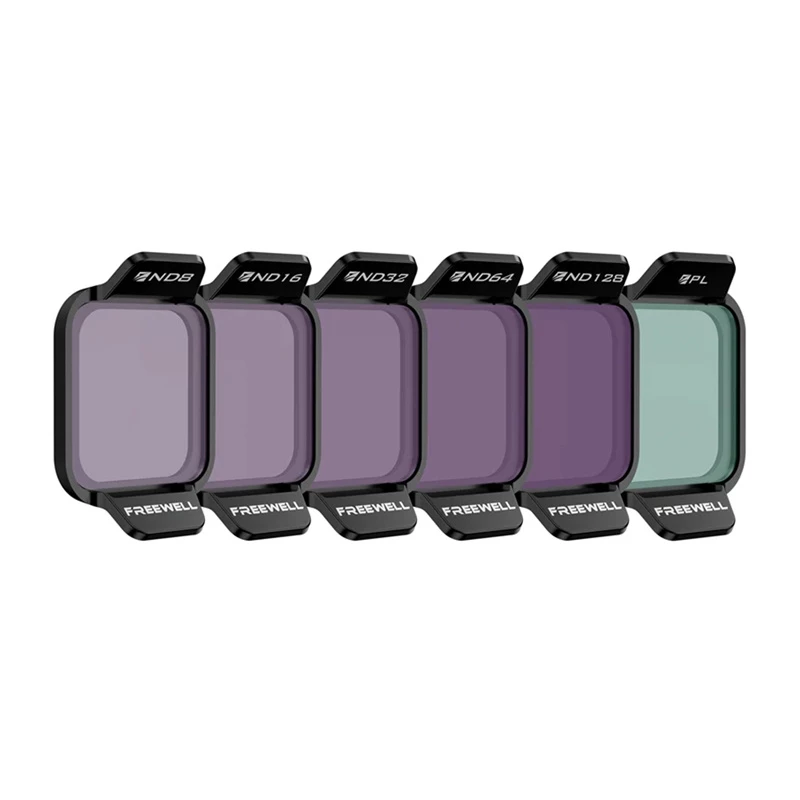 6 filtrų rinkinys Freewell FW-DFL-STD, skirtas DJI Flip Standard Day