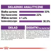 Sausas kačių maistas Royal Canin Sensible 33 Adult — 2 kg, baltymai 33%, riebalai 22%, virškinimo palaikymas, paukštienos skonis