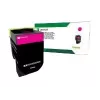 Lexmark 71B20M0 tonerio kasetė 1 vnt. Originali purpurinė