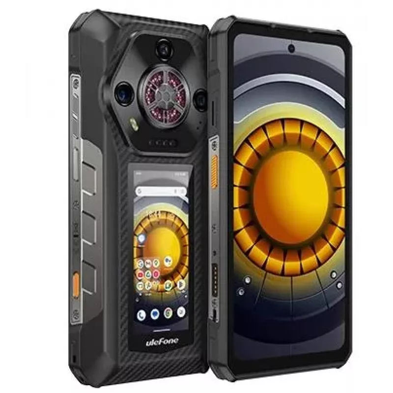 Patikimas išmanusis telefonas UleFone Armor 30 Pro — 8 GB RAM, 256 GB atminties, juodas