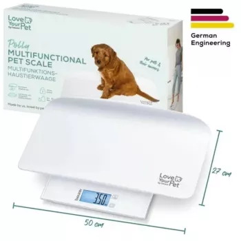 Gyvūnų svarstyklės Beurer PP170 daugiafunkcės, talpa 20 kg, LCD ekranas