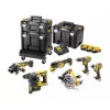 Įrankių rinkinys DeWalt DCK685P3T 18 V belaidis kombinuotasis rinkinys — 3×5,0 Ah baterijos, DCH273 kūjis, kampinis šlifuoklis, dėklas