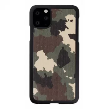 Išmaniojo telefono dėklas man and wood, skirtas „iPhone 11 Pro Max“ — kamufliažinė juoda
