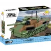 Statybinis rinkinys Cobi Leopard I tanko modelis — 147 dalys, amžius 6+, ruda/žalia