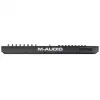 M-Audio Oxygen Pro 49 MIDI klaviatūros valdiklis — 49 klavišai, 16 padeliai, 9 šleifiniai reguliatoriai, OLED ekranas, USB, MIDI išėjimas