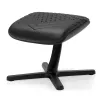 Pakojis noblechairs NBL-FR-RL-BLK — juoda, natūrali oda, aliuminio rėmas, 490×400×450 mm, pakreipimas 0–45°
