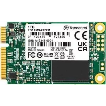 Transcend MSA372M - SSD - 16 GB - vidinis - mSATA - SATA 6Gb/s