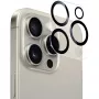 NEVOGLASS 3D kameros apsauginis stiklas, ekrano apsauga permatoma / juoda, iPhone 17 Air
