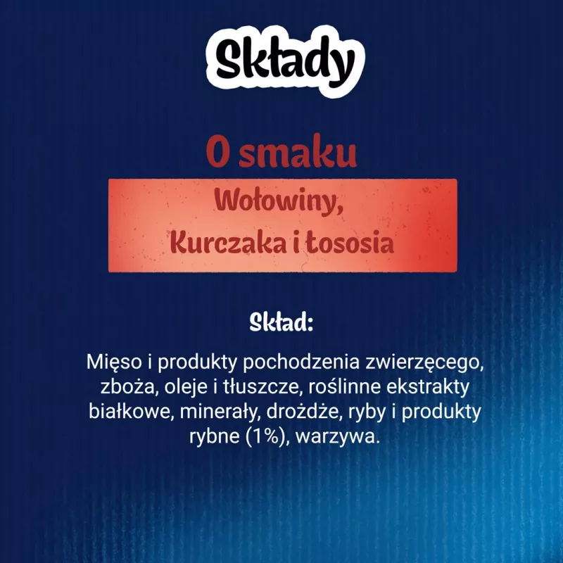 Felix Party Mix keptų katinų skanėstų maišelis 60 g — Felix Party Mix kepti suaugusioms katėms