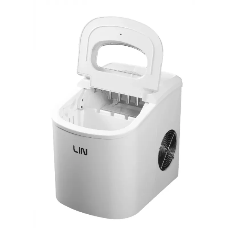 Nešiojamasis ledo kubelių gaminimo aparatas LIN ICE PRO-W12 baltas
