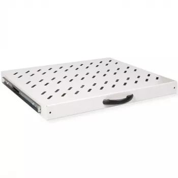 Stovo lentyna ROLINE 26.21.0275 — 1U ištraukiama 25 kg, 35 cm gylis, pilka
