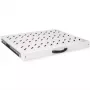 Stovo lentyna ROLINE 26.21.0275 — 1U ištraukiama 25 kg, 35 cm gylis, pilka