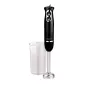 Maisto gaminimo blenderis Maestro MR-511 — 500 W, 2 greičiai, pulsas, turbo, nuimamas 900 ml dubuo, nerūdijančio plieno peilis, juodas