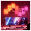 LED skydinis šviestuvas Nanoleaf N8100E00-2TBS — kvadratinis RGB, maitinamas nuolatine srove, pakuotėje 2 vnt.