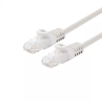 Tinklo kabelis LOGON TCU66A010I RJ-45 Cat6a 1 m Ivory