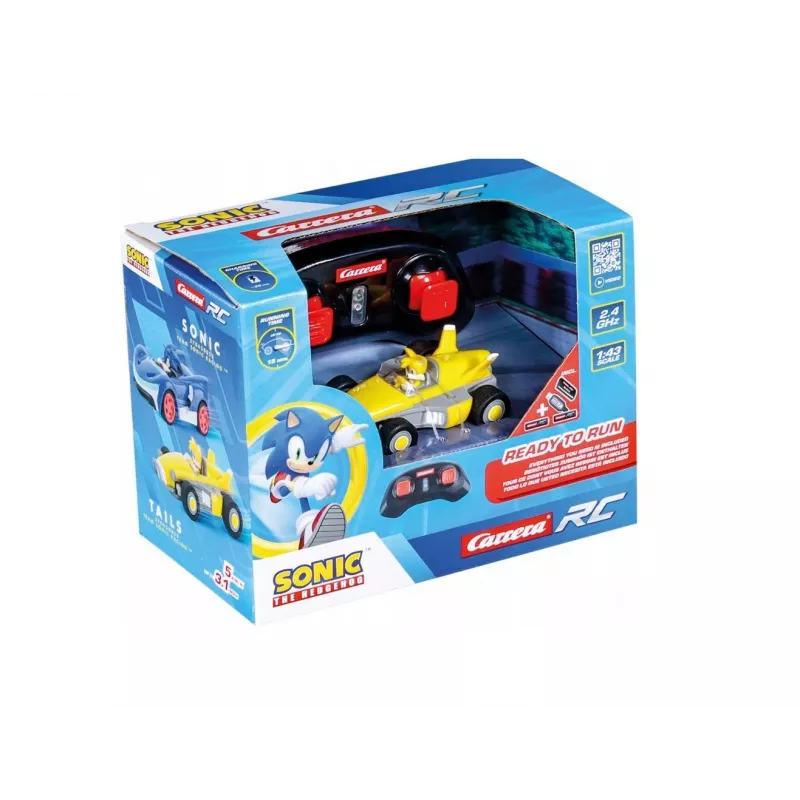 RC Team Sonic M ini RC Tails 1:43