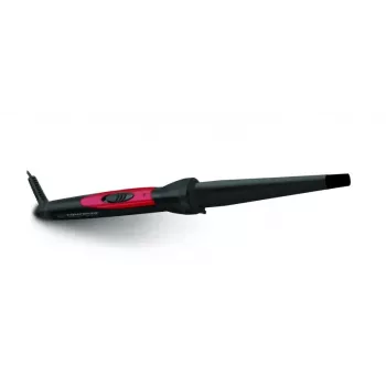 Garbanojimo žnyplės Titanum SALMA Warm kūginės 1,3–2,5 cm vamzdeliu, 25 W, 1,7 m laidas, juoda/rožinė
