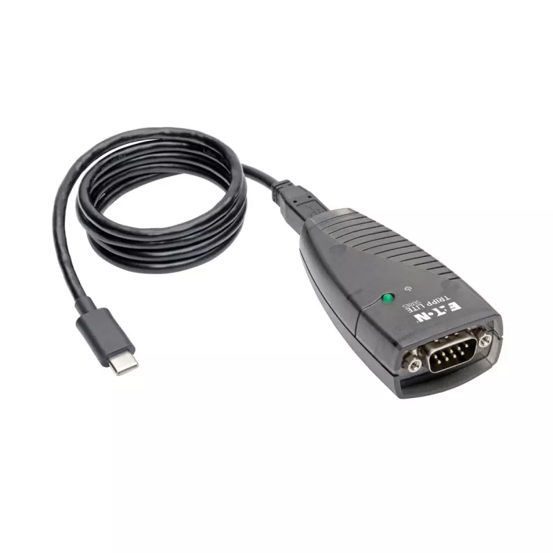Tripp USB-C į nuoseklųjį adapterį (DB9) - Keyspan, didelės spartos (M/M)