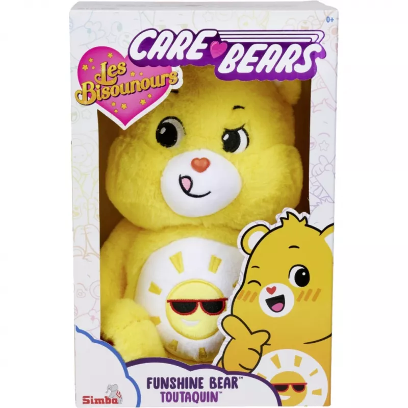 Care Bears - Meškiukas Saulutė 35 cm, pliušinis žaislas