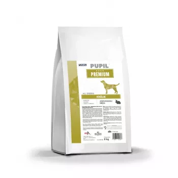 PUPIL Premium All Breeds Rabbit - sausas šunų maistas - 8kg