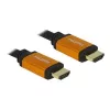 HDMI kabelis DeLOCK 85727 1 m A tipo kištukas – kištukas, juodas, auksinis