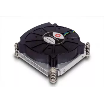 Inter-Tech K-6 - procesorius - aušintuvas - 8 cm - LGA 1151 (Socket H4), LGA 1155 (Socket H2), LGA 1156 (Socket H) - 1200 aps./min. - 3000 aps./min. (88885490)