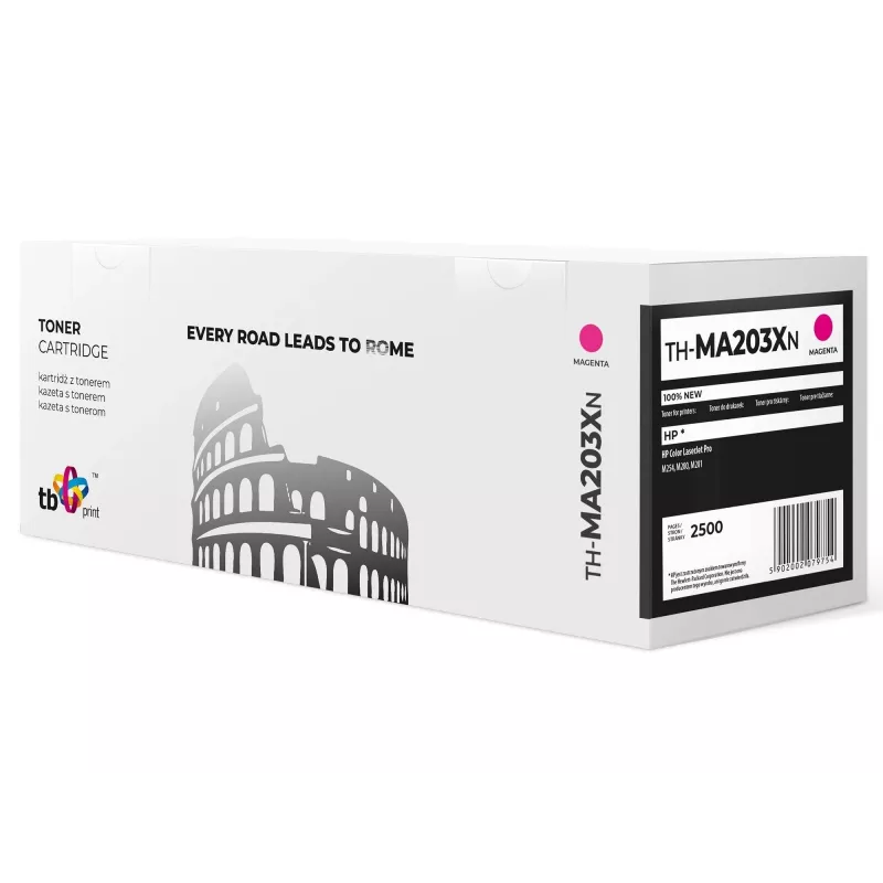 Dažiklis HP CF543X rausvai raudonas TH-MA203XN 100% naujas