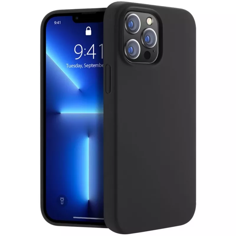 Cover nevox StyleShell Shock mobiliojo telefono dėklas iPhone 14 Pro Max 17 cm Juodas