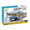 Cobi Building Blocks Lockheed P-38H Lightning rinkinys 5763 — mastelinis modelio rinkinys, kolekcinis lėktuvo modelis