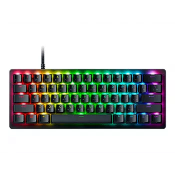 Laidinė žaidimų klaviatūra Razer Huntsman V3 Pro Nordic Juoda — analoginiai optiniai jungikliai
